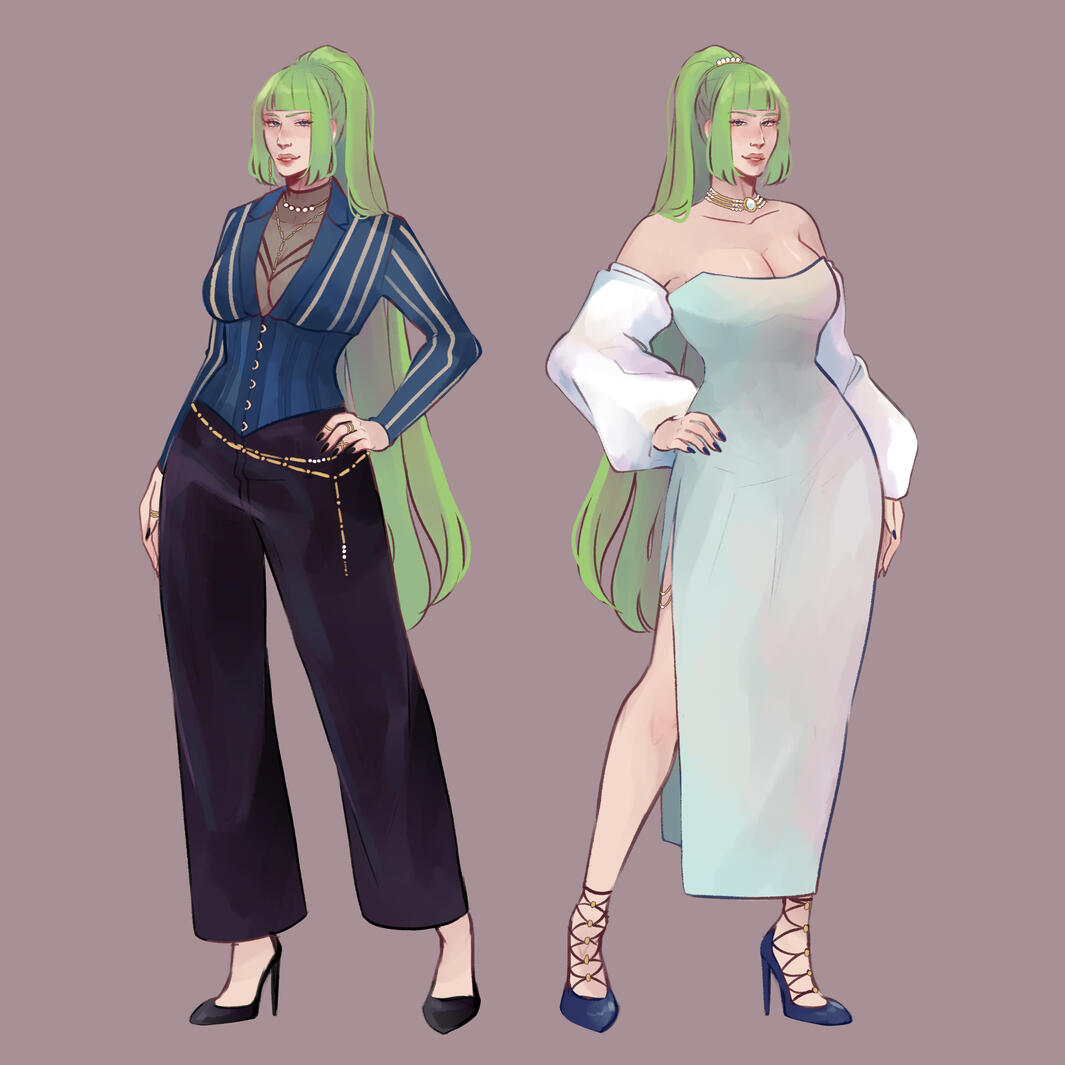 &quot;Miyoshi Arisa&quot; Character Design for personal use